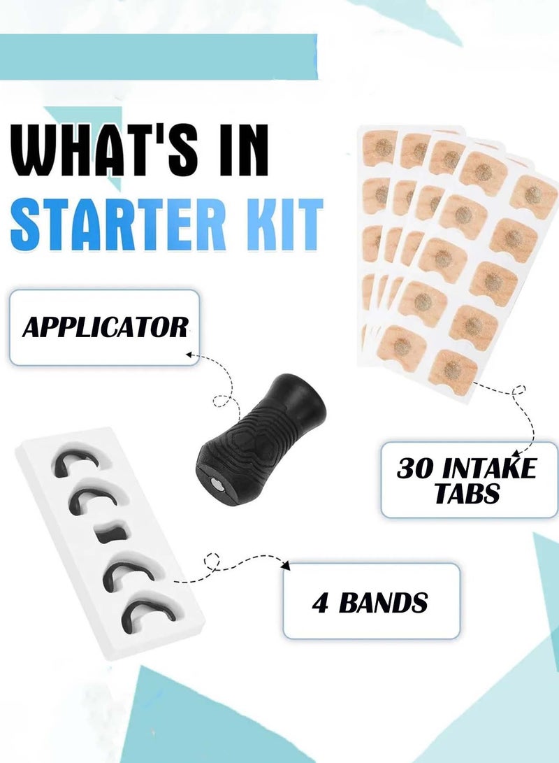 POWER LIFE Breathing Nasal Strip Starter Kit, 30 Count Magnetic Nose Strips for Breathing, Reduce Snoring, Boost Oxygen Intake, Improve Sleep Quality, Skin Safe, Anti-Snoring Equipment  - Image 2