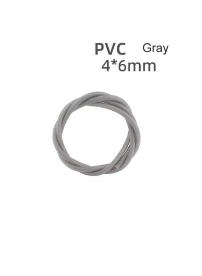 اكوابرو خرطوم هواء Aquapro عالي التحمل من مادة PVC باللونين الرمادي والأسود - Image 4