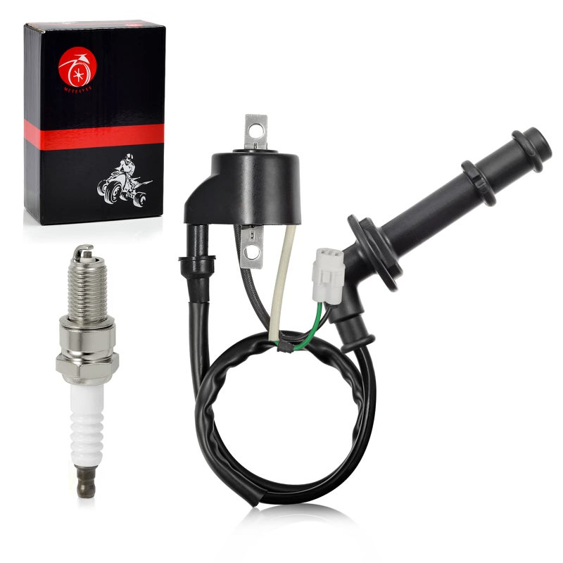 Ignition Coil Pack  Spark Plug Cap Compatible with Suzuki Quadracer 450 LTR450 20062009 RMZ 450 RMZ450 L0L1K8K9 20052012 3341045G00 3351035G00 3341035G10 3351028H00
