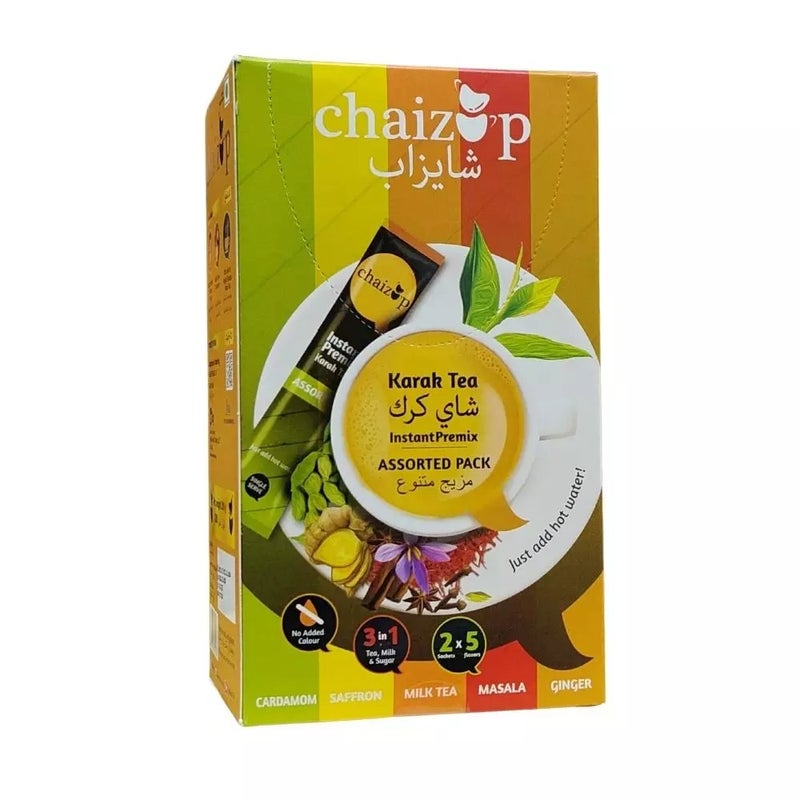 Chaizup Instant Premix Karak Tea Sachet- 10pcs