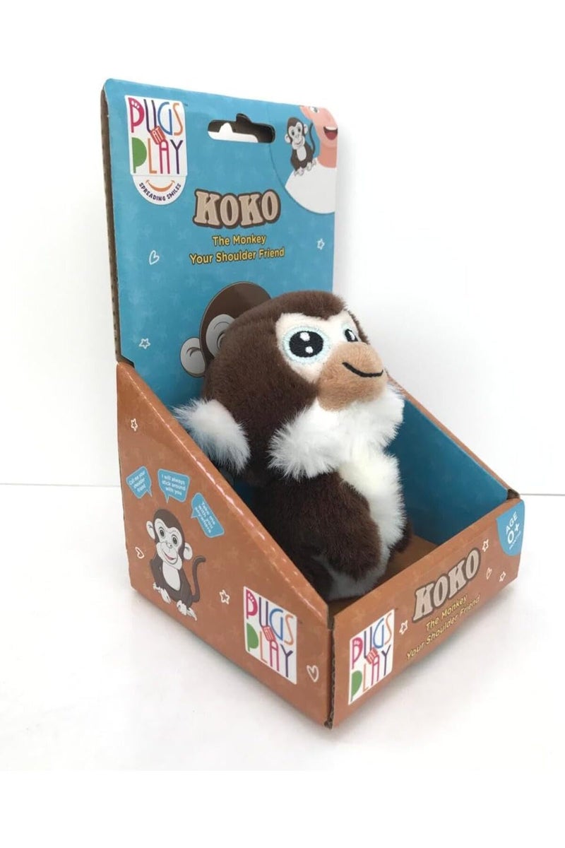 PUGS AT PLAY رفيق الكتف كوكو 4 بوصة - Image 2