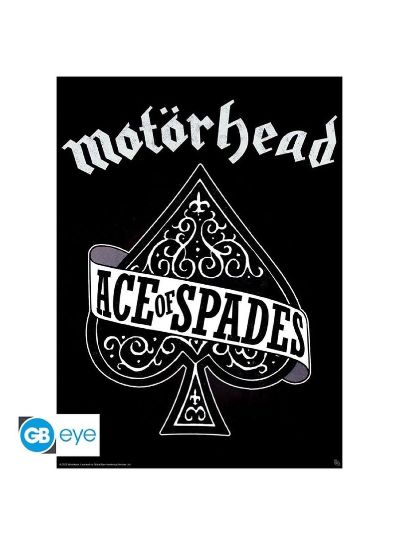GB Eye Motorhead Set of 2 Posters 52cm x 38cm Overkill and Ace of Spades Ideal Artwork for Wall Home Office Decor Officially Licensed Merchandise  - Image 3