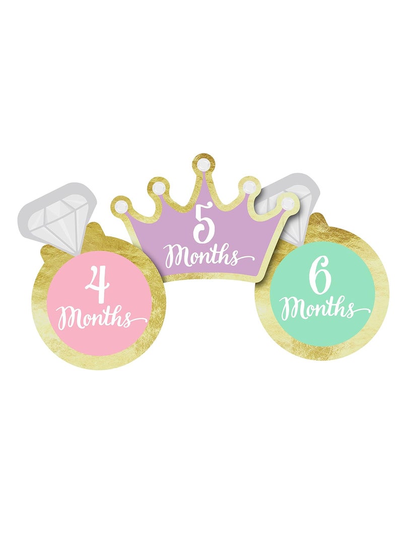 pearhead Pearhead Little Princess Babys First Year Belly Stickers  - Image 5