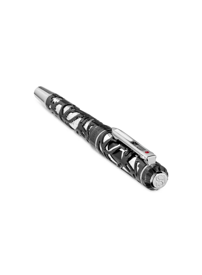 سانت هونور Monceau Silver Pen with Grey Inlay Finish for Men's