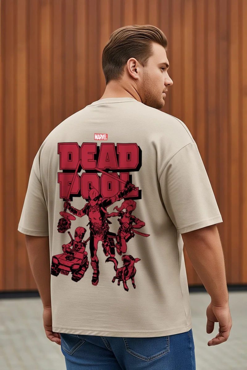 فيردو Veirdo Men’s Oversized , Plus Size  & Regular Fit T-Shirt | Premium Cotton Casual Tee