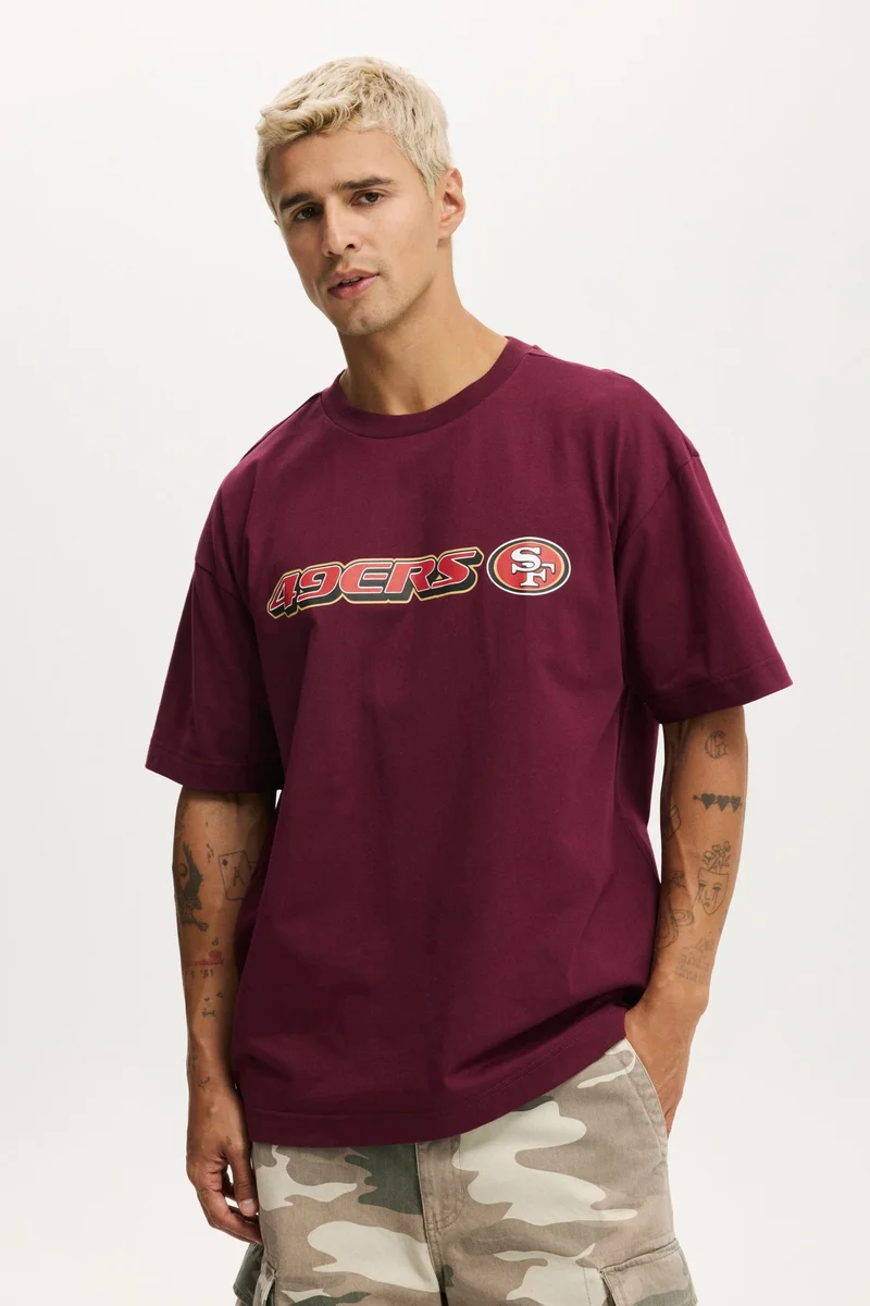 Cotton On BOX FIT NFL T-SHIRT