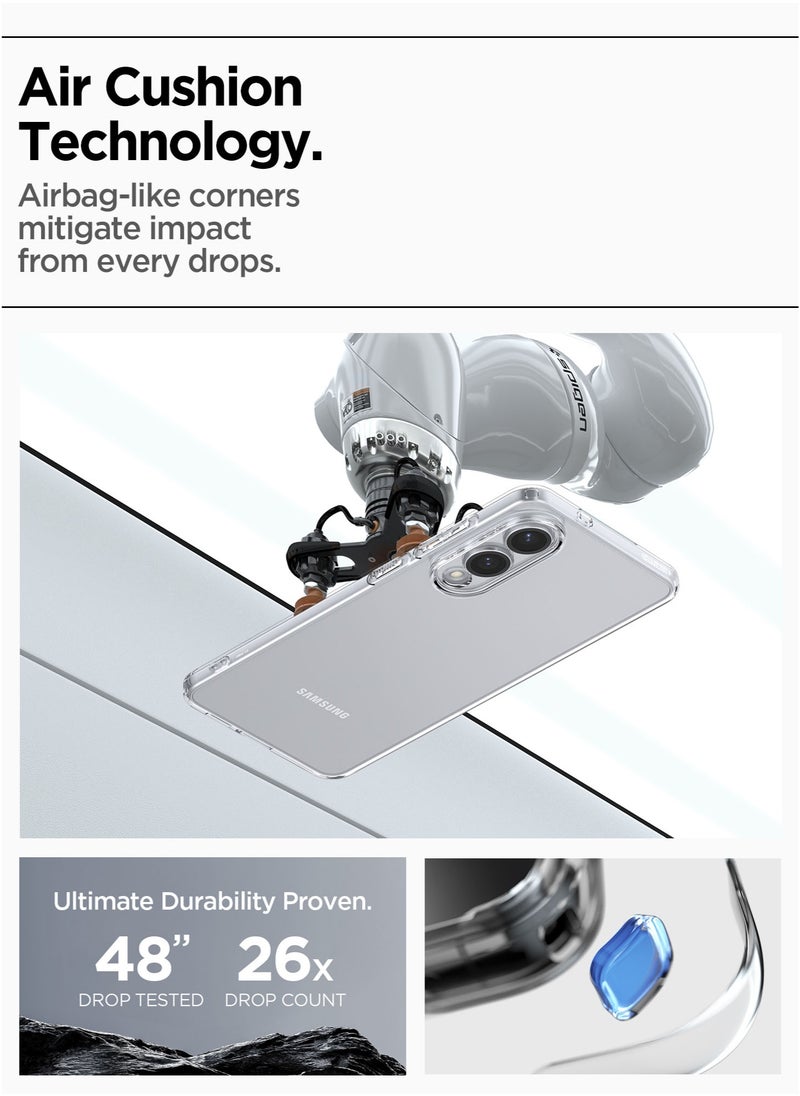 Spigen Liquid Crystal Samsung Galaxy S25 EDGE Case Cover - Crystal Clear  - Image 5