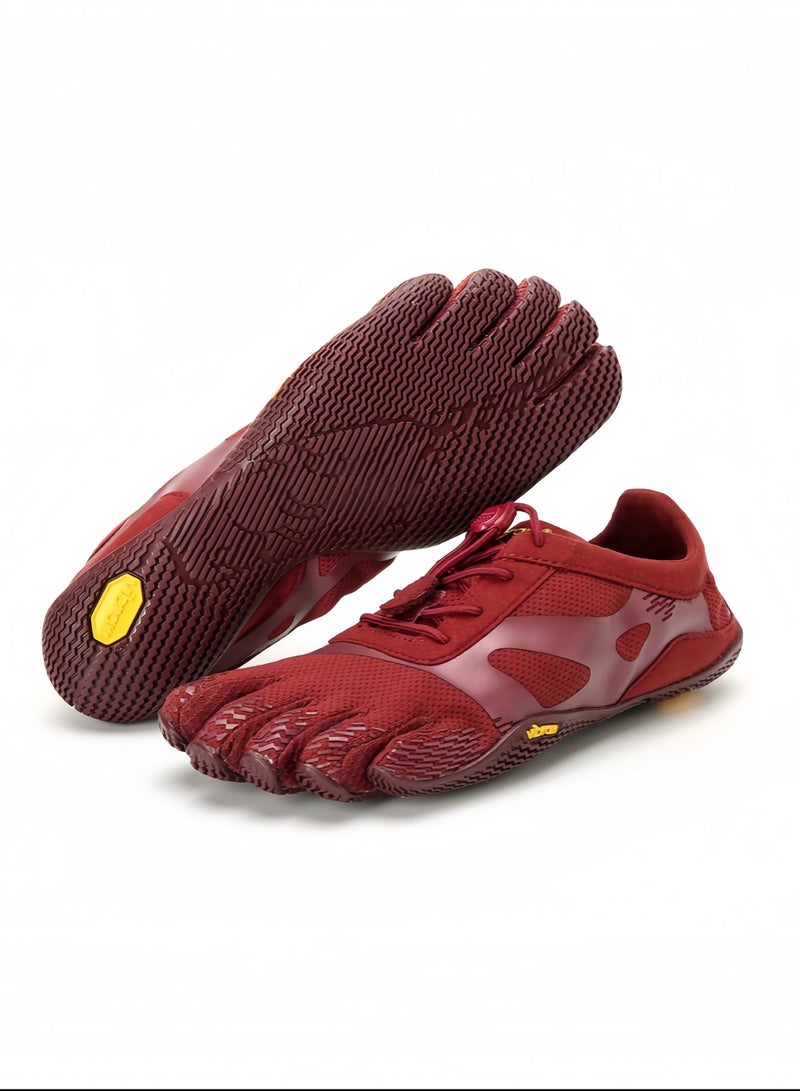 Vibram FiveFingers Vibram خمسة أصابع أحذية النساء اليوغا داخلية بيلاتس عارية القدم تدريب شامل مضاد للانزلاق أحذية اللياقة البدنية KSOEVO - Image 2