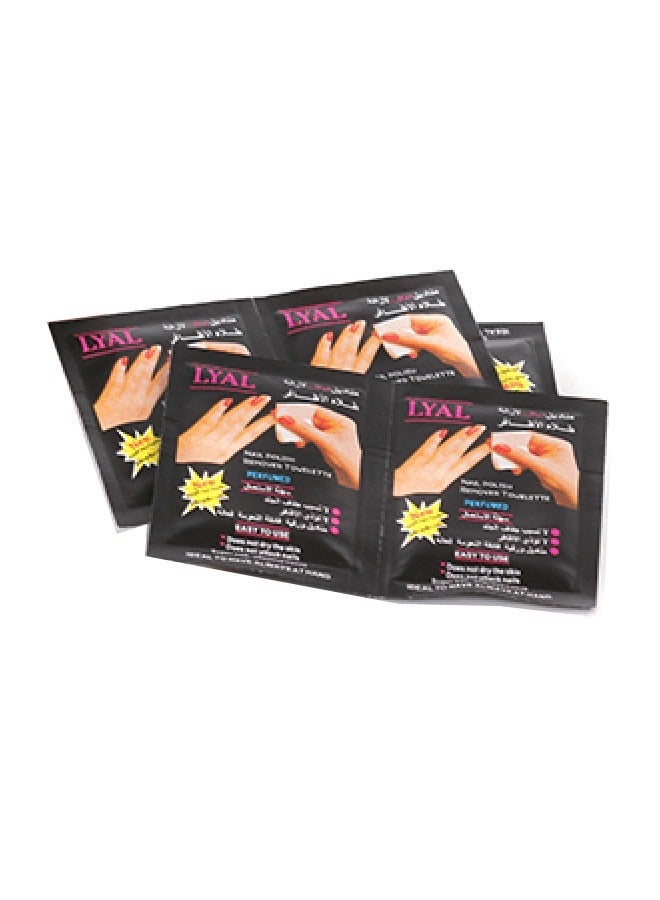 LYAL Towelettes Nail Polish Remover 24 Pieces - Image 2