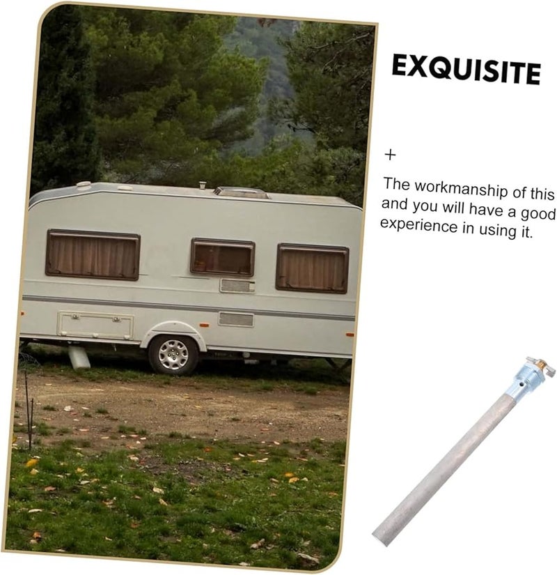 قضيب الأنود المغنيسيومي لسخان المياه للمركبات الترفيهية مع صمام تصريف بخيط NPT لصيانة خزان المقطورة - Image 4