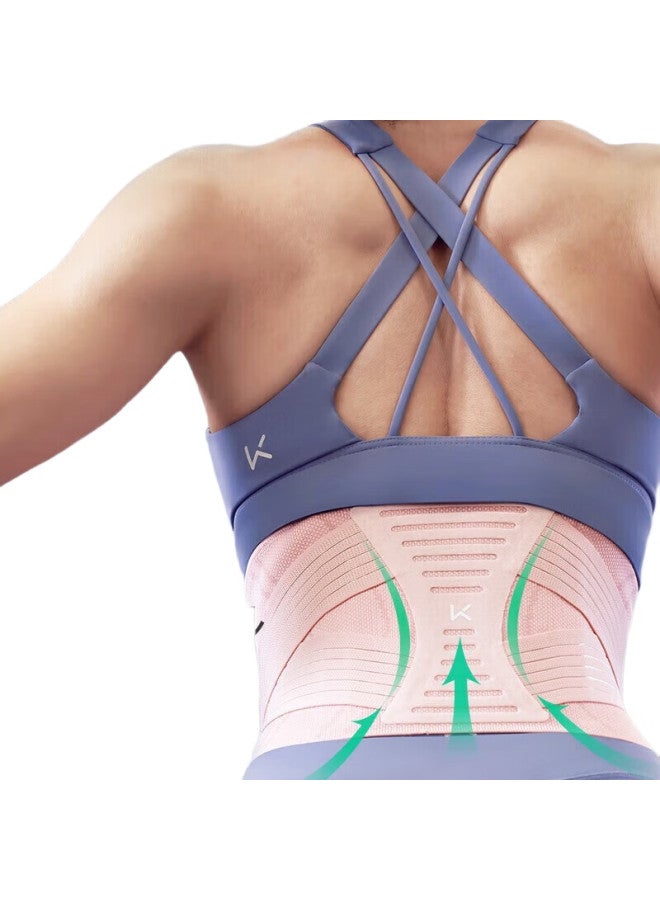 Keep Waist Support Fitness Abdominal Compression Waist Belt Breathable Abdominal Protection Navel Guard Against Cold Waist Support Device For Lumbar Muscle Strain Summer - Image 2