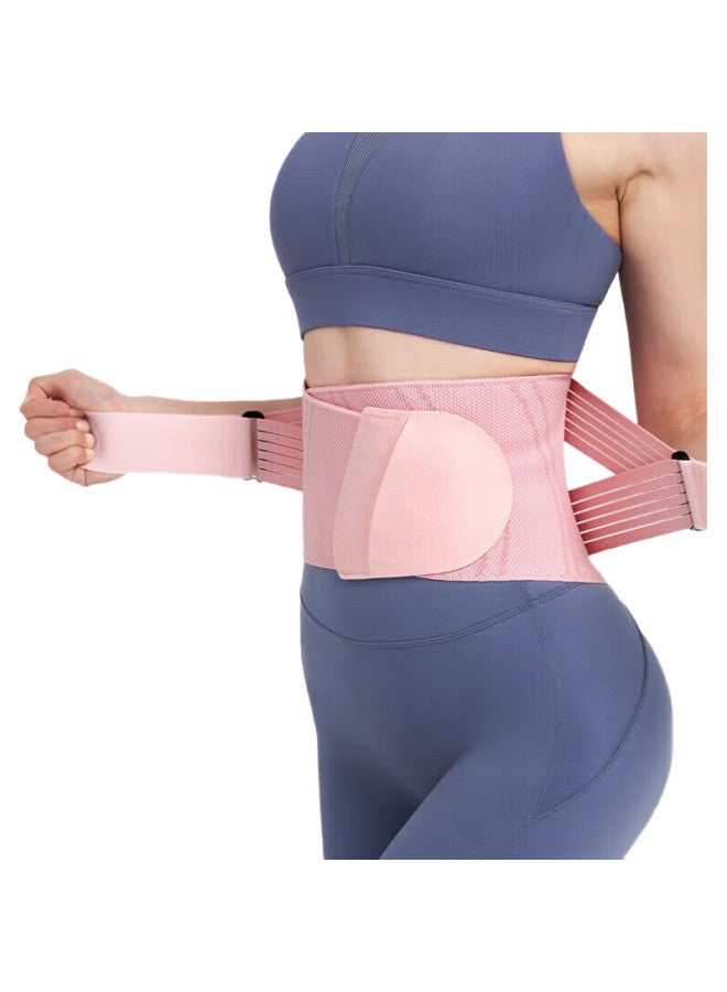 Keep Waist Support Fitness Abdominal Compression Waist Belt Breathable Abdominal Protection Navel Guard Against Cold Waist Support Device For Lumbar Muscle Strain Summer - Image 3