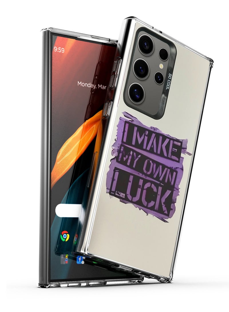 Wtech SO COOL Series Light Refrative Silicone Protective Raised Camera Lips Bazel Case Cover For Samsung Galaxy S24 Ultra 5G 2024 Silver/Purple/Black - Image 1