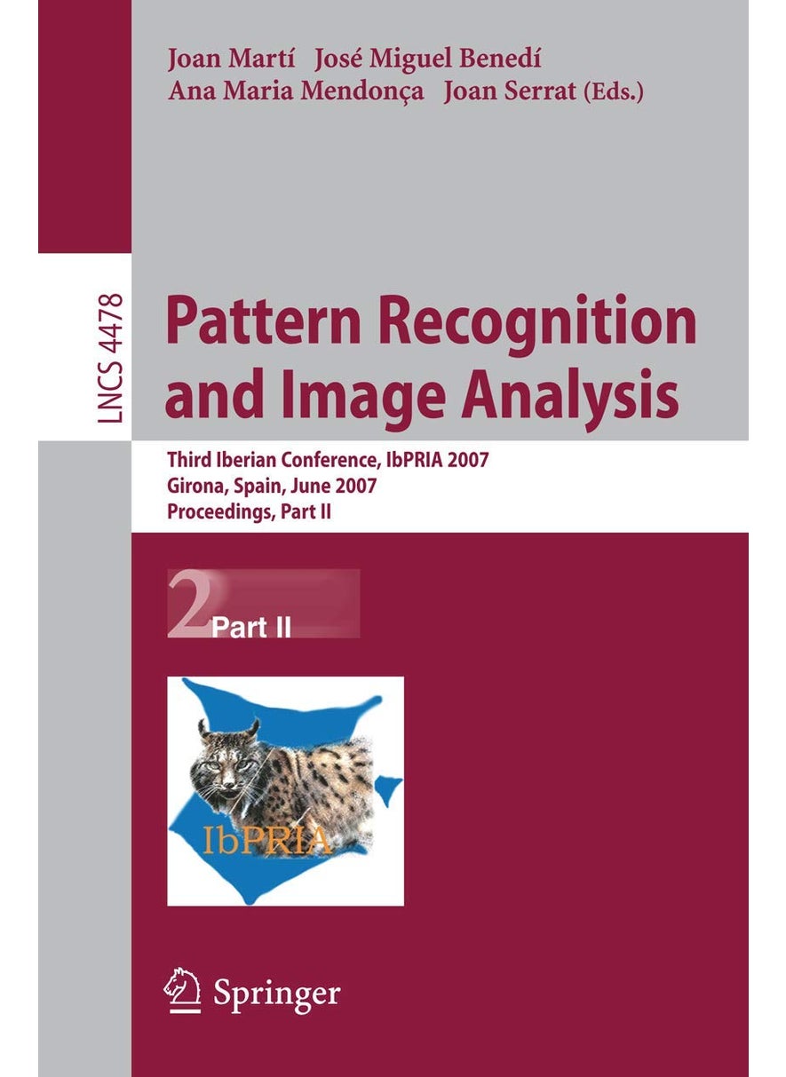 Pattern Recognition and Image Analysis: Third Iberian Conference, IbPRIA 2007, Girona, Spain, June 6-8, 2007, Proceedings, Part II 