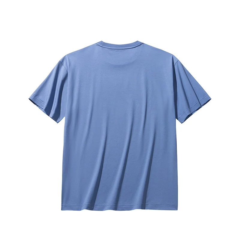 ANTA ANTA Unisex SS Tee Blue-LIFESTYLE