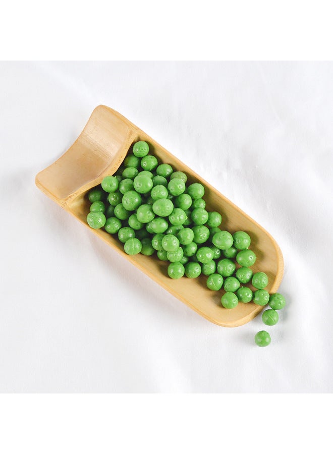 Simulation Cereal Props Simulation Corn Soybean Soybean Rice Food Play Model Nuts Cashew Nuts Peanut Kernel-Color:Green Peas.-Dimensions:See Detailed Description For Dimensions - Image 1