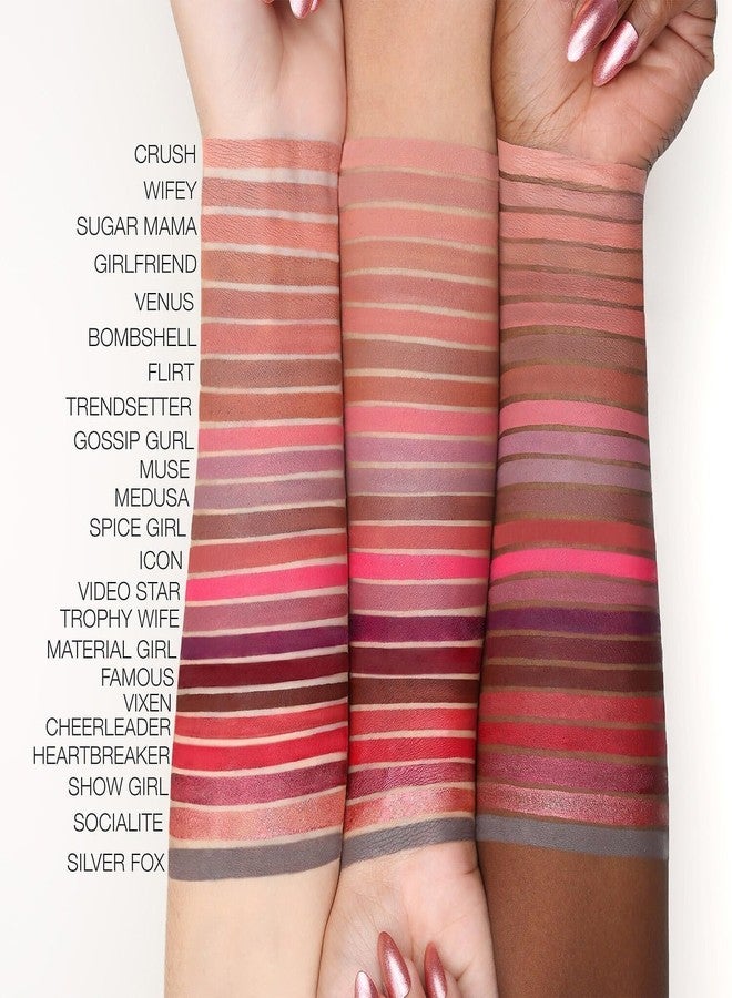 HUDA BEAUTY Liquid Matte Lipstick Gossip Girl - Image 4