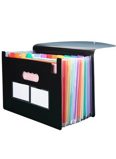 SYOSI File Organiser 12 Pocket, Document Organiser, Folders for Paperwork A4, Folder Expanding Folder, Concertina Filing Boxes  - Image 1