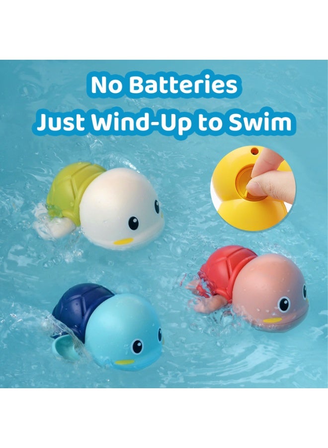 مجموعة من 5 ألعاب حمام حيوانات تعمل باللف للأطفال...