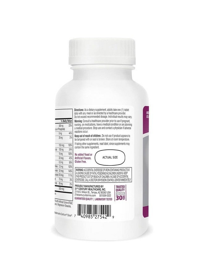 21st Century Sentry Senior Women 50 Plus Tablets, 100 Count (27542) - Image 2
