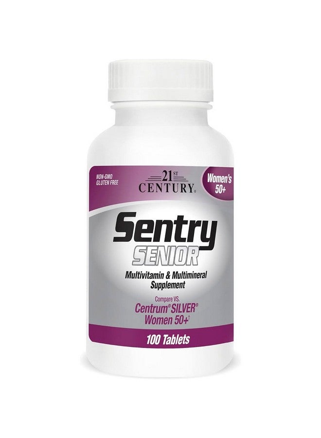 21st Century Sentry Senior Women 50 Plus Tablets, 100 Count (27542) - Image 1