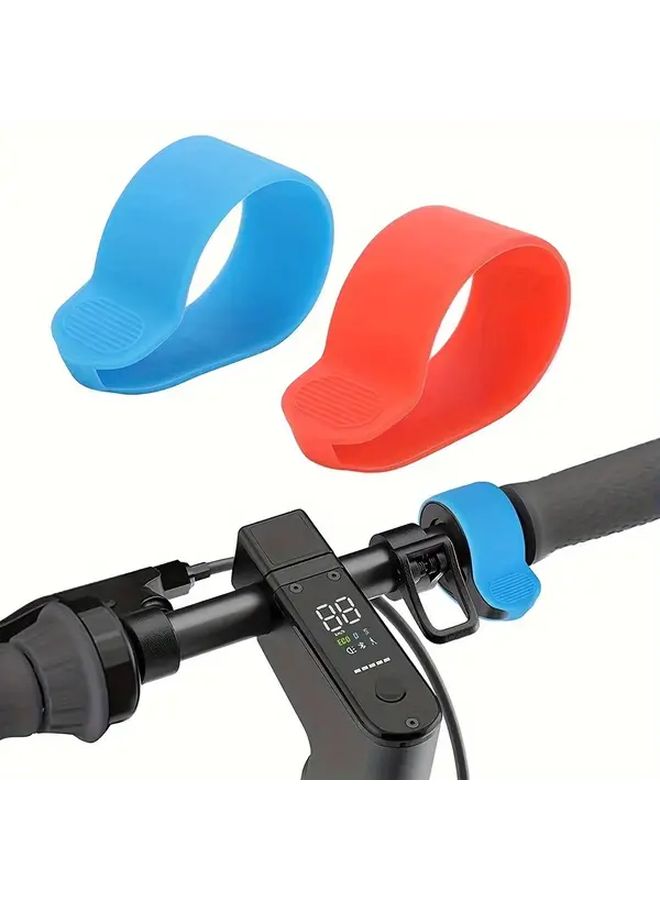 Universal Silicone Protective Case Black For Electric Scooter Thumb Throttle Accelerator With Finger Dial Waterproof Cover - Image 5