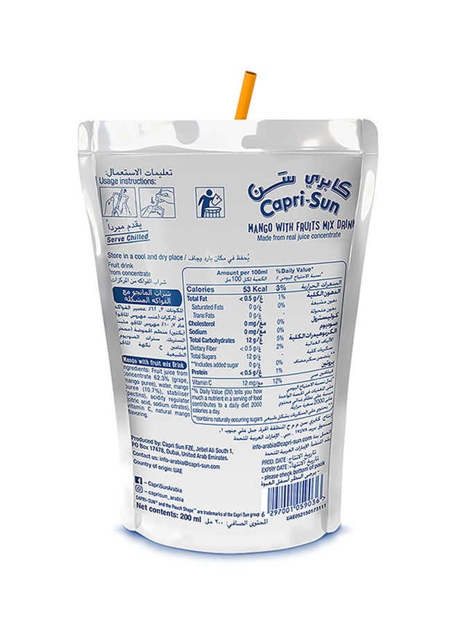 Capri-Sun Mango Drink 10 x 200ml - Image 4