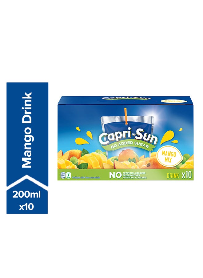 Capri-Sun Mango Drink 10 x 200ml - Image 1