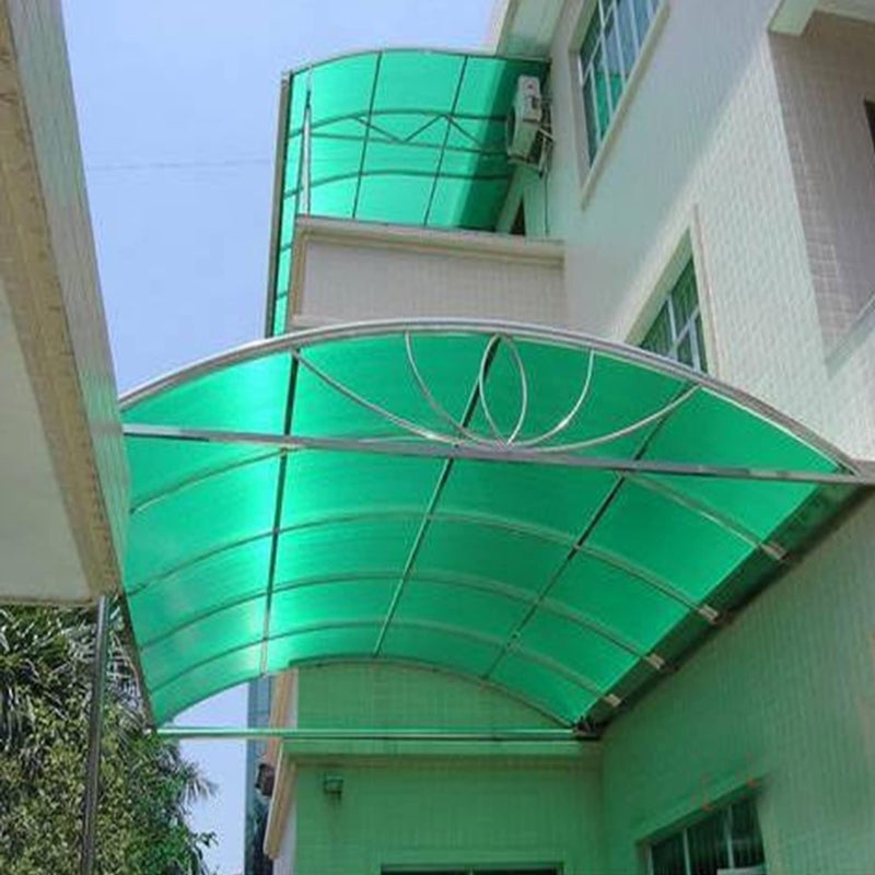 SAI PRASEEDA SAI PRASEEDA UV Resistant 3 X 30 Feet PVC Gate Sheet_Grill Sheet_Gate Covering Sheet_Balcony Saftey Sheet_Privacy Sheet_Green Color_with 1 Scissor_100 Tags SPGST12  - Image 3
