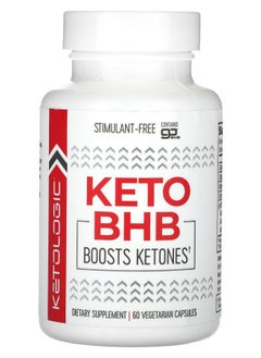 Ketologic Keto BHB 60 Vegetarian Capsules 