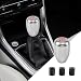 Zufoty Car Gear Shift Knobs Manual Transmission Shift Knob 5 Speed Car Stick Shift Knob with Adapter Aluminum Alloy Shift Lever Knob Universal Car Interior Accessories for Manual Car - Image 2