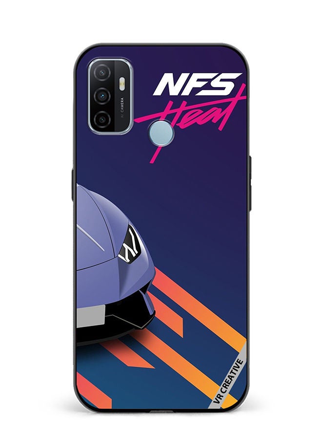 VR CREATIVE Protective Case Cover For Oppo A53 Car Design Multicolour - Image 1