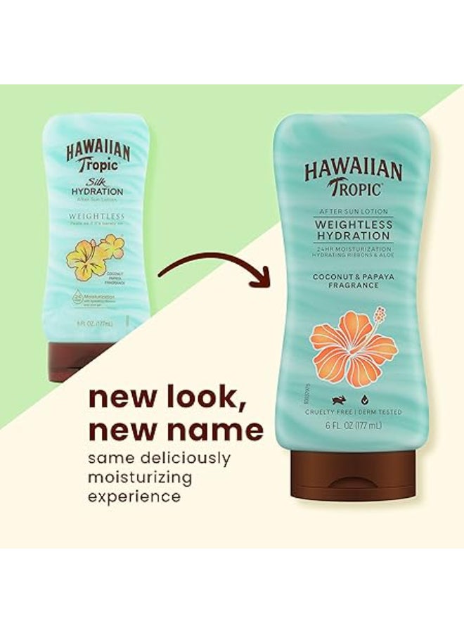 Hawaiian Tropic لوشن هيدراشن بعد الشمس من سيلك - Image 3