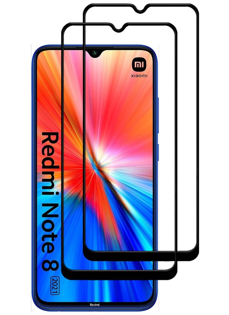 ACLIX 2 Pieces Antistatic ESD Dustproof Premium Quality High Definition Tempered Glass Screen Protector Designed For Xiaomi Redmi Note 8 - Image 1