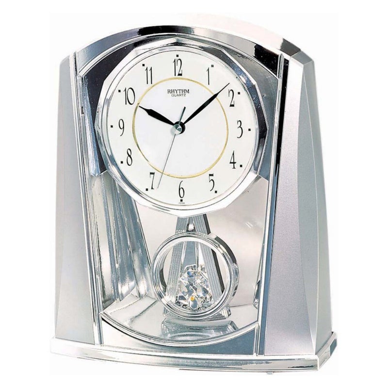 Rhythm Clocks Silver Swing Model 4RP772WT19