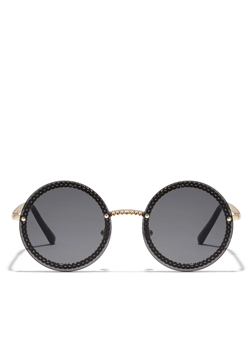 Blackout BlackOut RISE - Round - Rimless - Sunglasses
