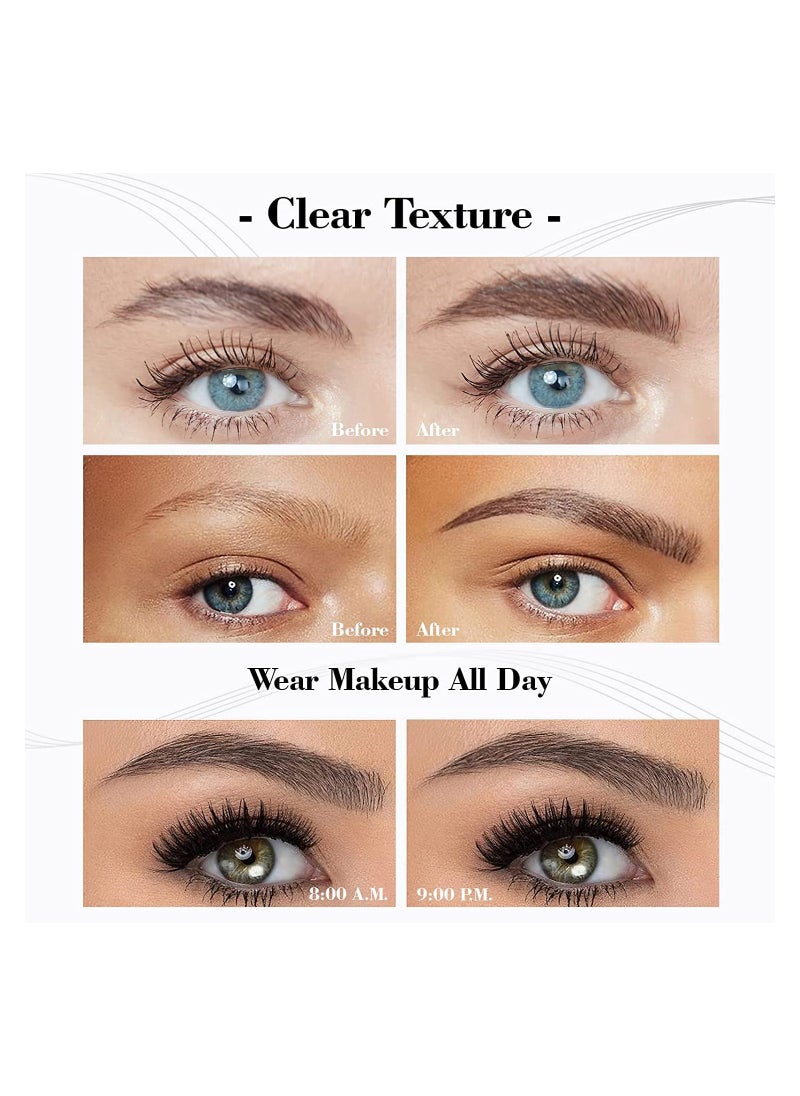 Generic Microblading Eyebrow Pencil, Long-Lasting Waterproof 4-Point Brow Pen for Natural Eye Makeup, Dark Brown Eyebrow Pen for Perfectly Defined Brows  - Image 5