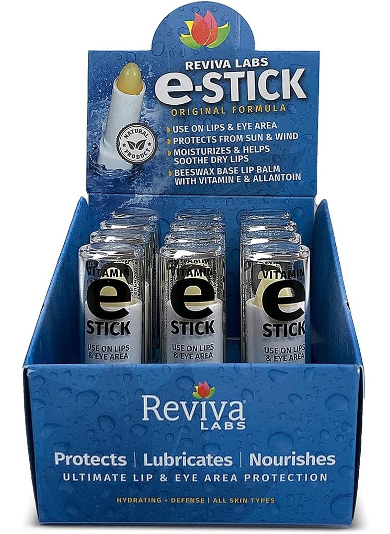 Reviva Labs - REVIVA LABS - Vitamin E Oil E-Stick, 12 Count (Pack of 1) - Image 1