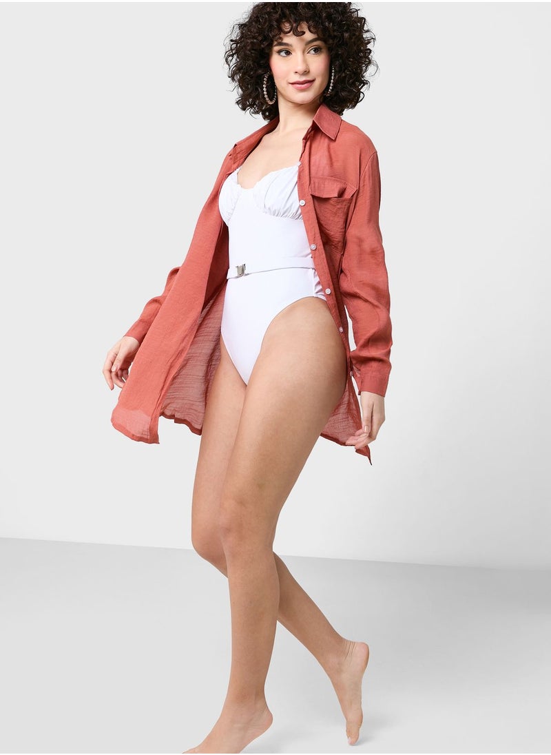 Coconut Cove - Button Down Shirt - Image 1