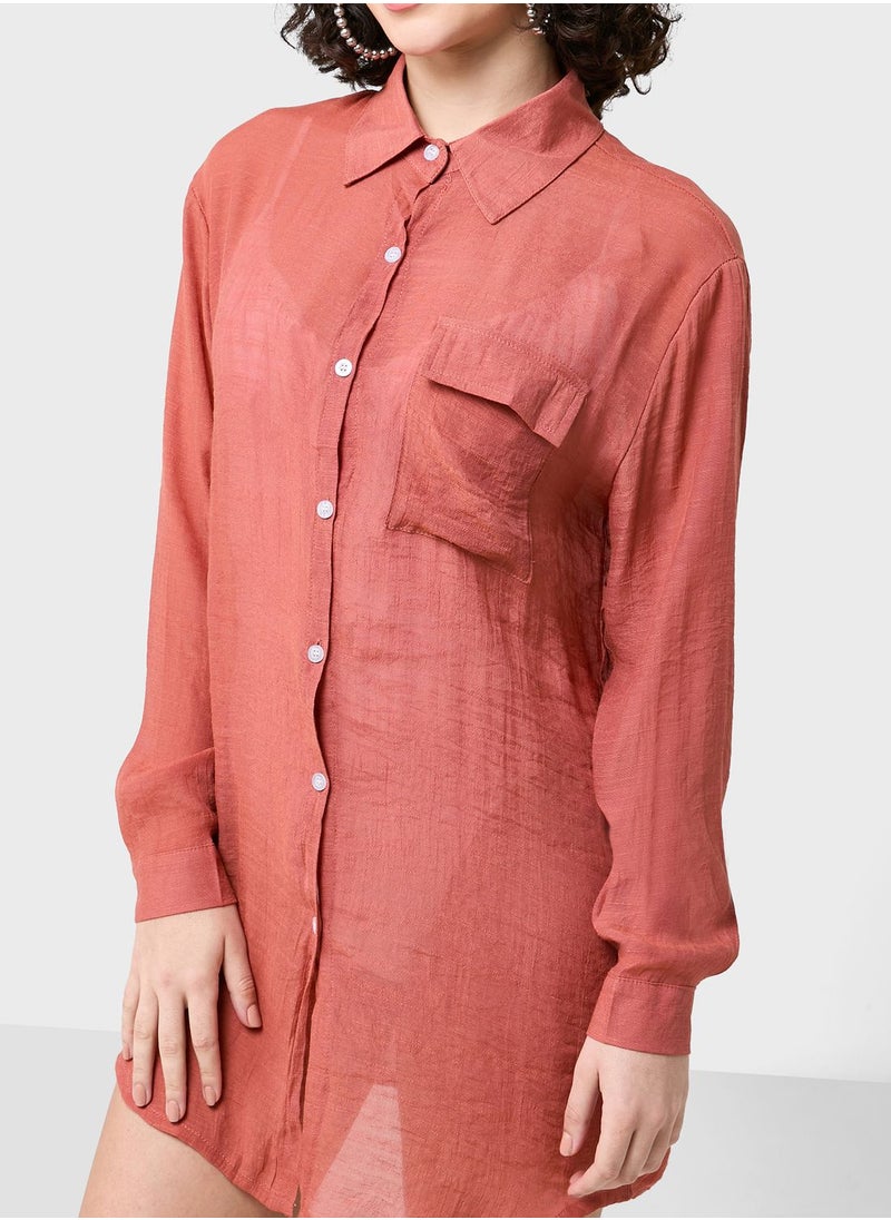 Coconut Cove - Button Down Shirt - Image 1