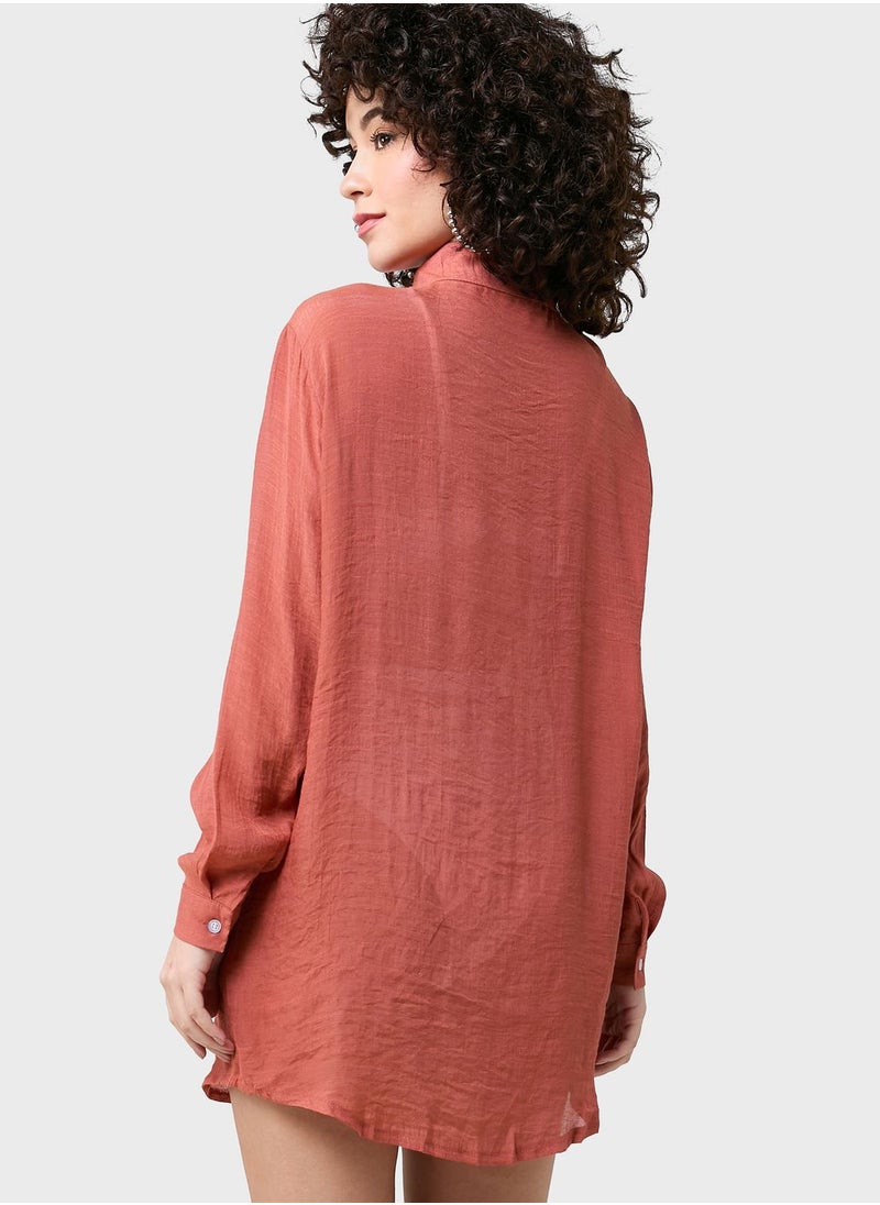 Coconut Cove - Button Down Shirt - Image 1