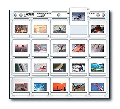Print File Printfile Archival Preservers Holds 20 35mm Slides 25 Pack - Printfile 2X220H25 - Image 3