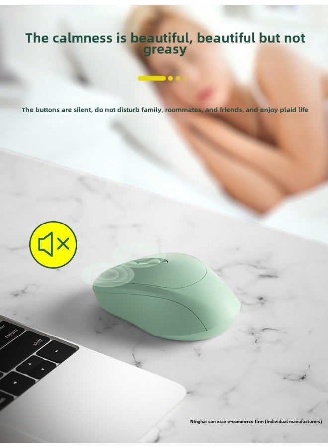 YUSHEDA Wireless Mouse For Girls Office Quiet Silent Charging For Asus HP Lenovo Dell Computer-Specifications: Dual Mode + Charging Life 100 Days  - Image 4