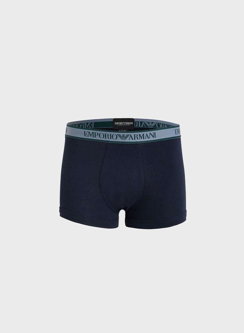 EMPORIO ARMANI 3 Pack Of Logo Boxers - Image 3