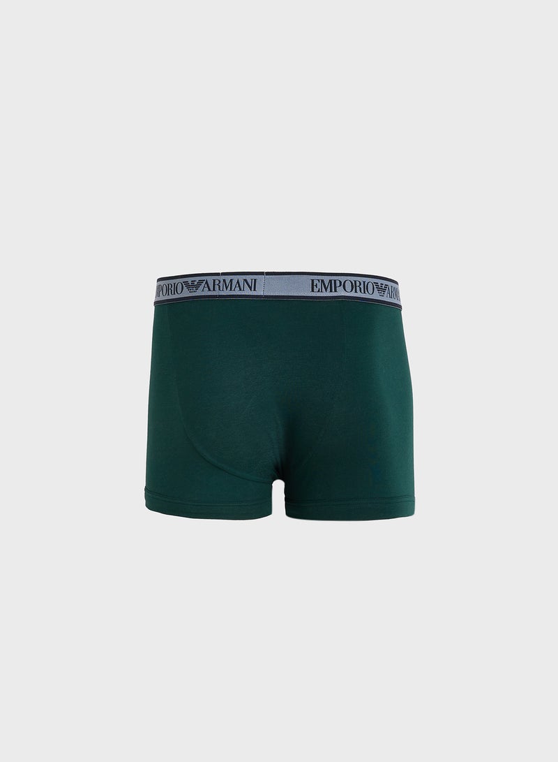 EMPORIO ARMANI 3 Pack Of Logo Boxers - Image 5