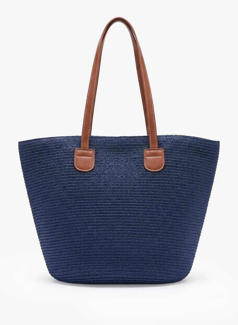 جينجر Black Beach Bag Tote