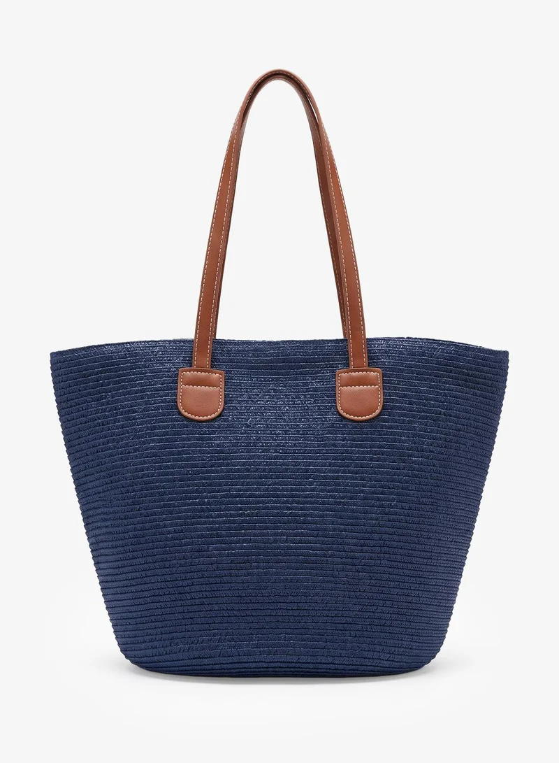 جينجر Black Beach Bag Tote