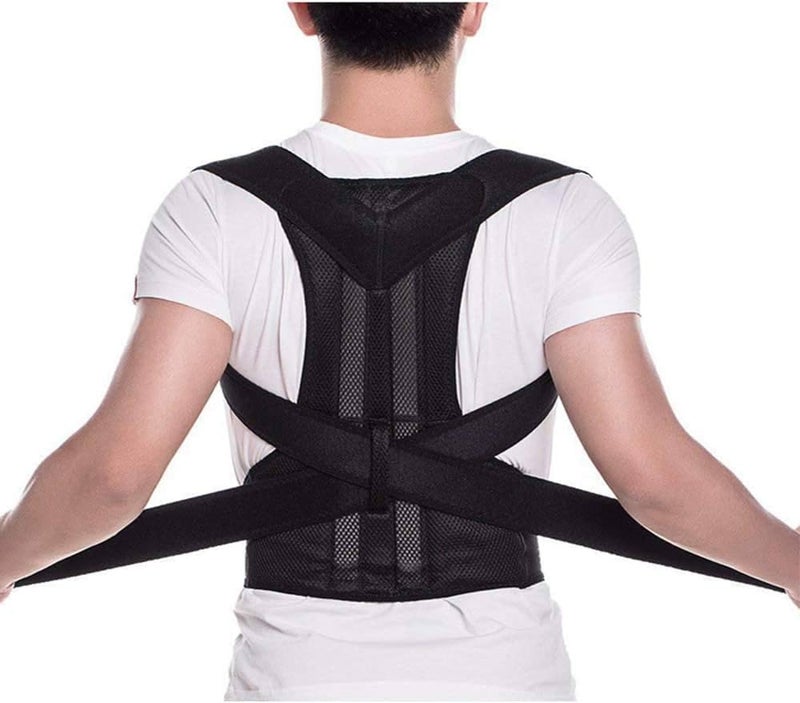 Dr Helix Unisex Posture Correction Belt - Adjustable & Comfortable Support for Improved Posture, Back Pain Relief & Spinal Alignment - Ideal for Men & Women - (Pack of 1) - Image 4