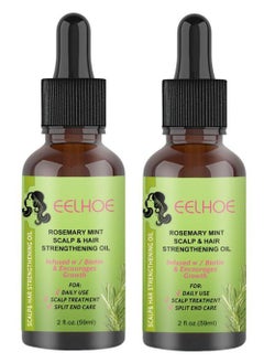 EELHOE Rosemary Mint Scalp Hair Strengthening Oil For Hair Growth Hair Care  - Image 1