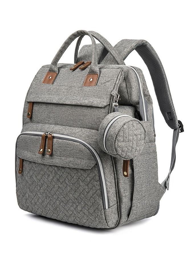 Occuwzz - Versatile Waterproof Diaper Bag Backpack with Changing Pad Stroller Straps and Pacifier - Image 1